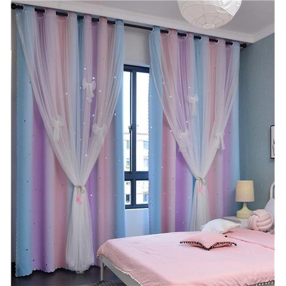 NWT Curtains for Girls Bedroom Kids Baby Nursery